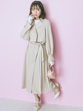 nissen Smile Modelsさん（レディース・162cm）の冬コーディネート