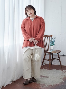 nissen Smile Modelsさん（レディース・158cm）の夏コーディネート