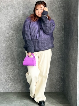 nissen Smile Modelsさん(レディース・155cm)の秋コーディネート