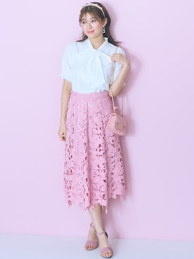 nissen Smile Modelsさん(レディース・166cm)の春コーディネート