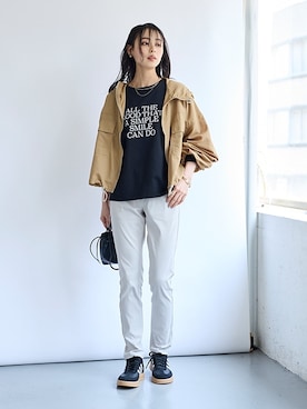nissen Smile Modelsさん（レディース・165cm）の夏コーディネート