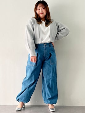 nissen Smile Modelsさん（レディース・160cm）の冬コーディネート