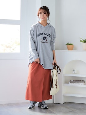 nissen Smile Modelsさん(レディース・160cm)の冬コーディネート
