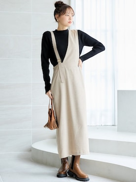 nissen Smile Modelsさん（レディース・166cm）の秋コーディネート