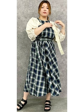 nissen Smile Modelsさん(レディース・172cm)の夏コーディネート