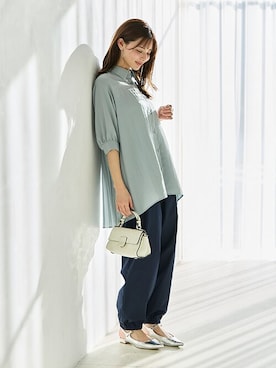 nissen Smile Modelsさん（レディース・165cm）の春コーディネート