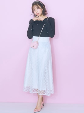 nissen Smile Modelsさん（レディース・167cm）の春コーディネート