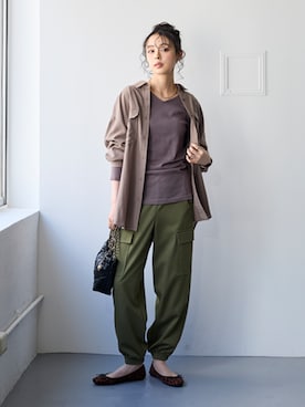 nissen Smile Modelsさん（レディース・165cm）の秋コーディネート