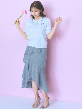 nissen Smile Modelsさん（レディース・167cm）の春コーディネート