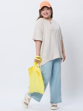 nissen Smile Modelsさん（レディース・160cm）の春コーディネート