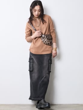 nissen Smile Modelsさん（レディース・163cm）の夏コーディネート