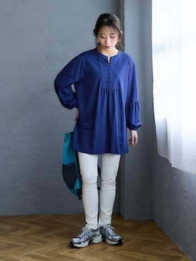 nissen Smile Modelsさん（レディース・160cm）の春コーディネート