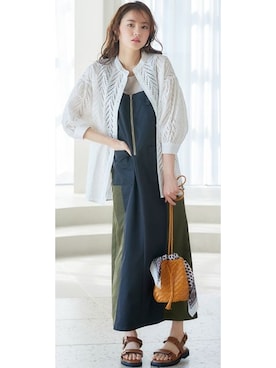 nissen Smile Modelsさん（レディース・162cm）の春コーディネート