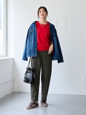 nissen Smile Modelsさん（レディース・168cm）の夏コーディネート