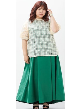 nissen Smile Modelsさん(レディース・155cm)の夏コーディネート