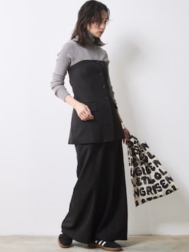 nissen Smile Modelsさん(レディース・163cm)の冬コーディネート