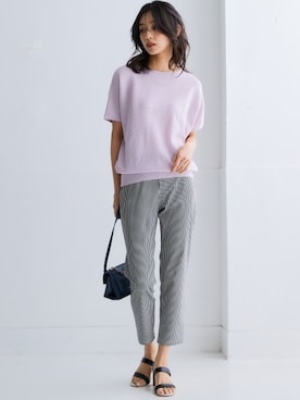 nissen Smile Modelsさん（レディース・163cm）の春コーディネート