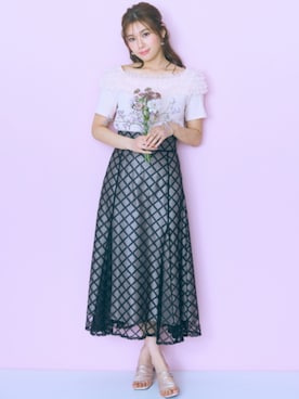 nissen Smile Modelsさん(レディース・166cm)の夏コーディネート