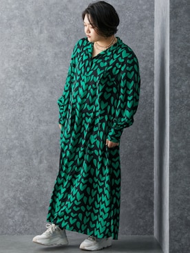 nissen Smile Modelsさん（レディース・163cm）の冬コーディネート