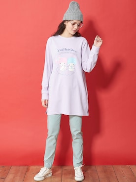 nissen Smile Modelsさん（レディース・167cm）の夏コーディネート