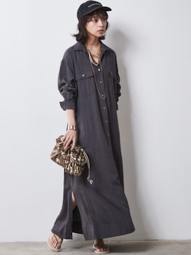 nissen Smile Modelsさん（レディース・163cm）の春コーディネート