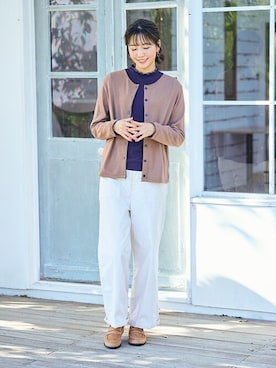 nissen Smile Modelsさん（レディース・164cm）の秋コーディネート