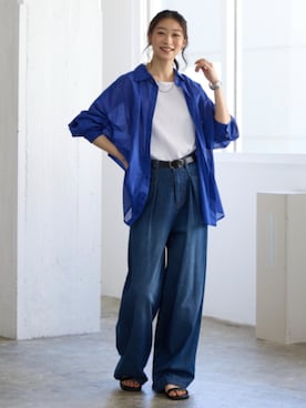 nissen Smile Modelsさん(レディース・166cm)の春コーディネート