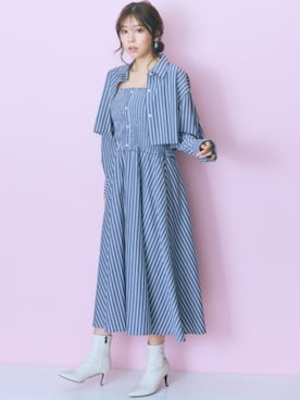 nissen Smile Modelsさん（レディース・167cm）の夏コーディネート