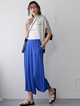 nissen Smile Modelsさん（レディース・170cm）の春コーディネート