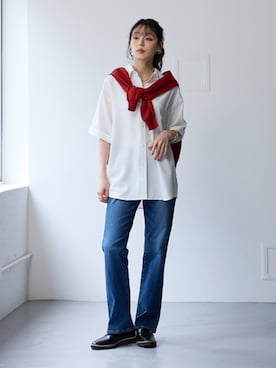 nissen Smile Modelsさん(レディース・165cm)の秋コーディネート