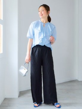 nissen Smile Modelsさん（レディース・167cm）の夏コーディネート