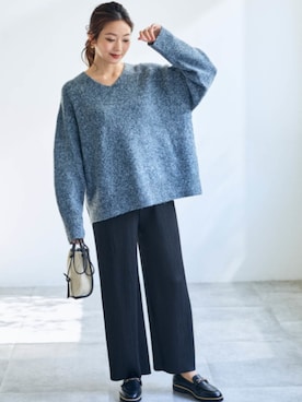 nissen Smile Modelsさん（レディース・163cm）の秋コーディネート