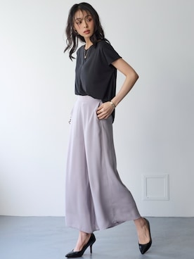 nissen Smile Modelsさん（レディース・165cm）の春コーディネート