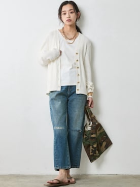 「Layered」｜nissen Smile Modelsさん（レディース・163cm）の春コーディネート