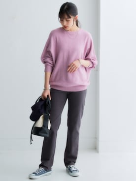 nissen Smile Modelsさん（レディース・163cm）の冬コーディネート