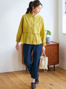 nissen Smile Modelsさん（レディース・165cm）の冬コーディネート