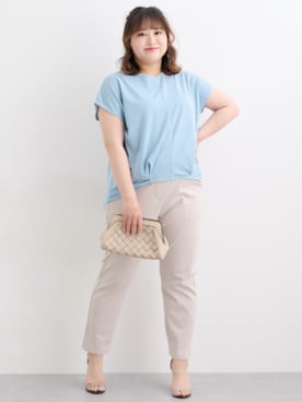 nissen Smile Modelsさん（レディース・160cm）の夏コーディネート