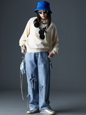 nissen Smile Modelsさん(レディース・163cm)の秋コーディネート