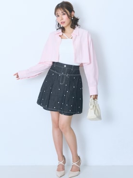 nissen Smile Modelsさん（レディース・167cm）の夏コーディネート