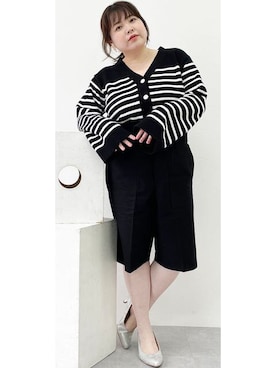 nissen Smile Modelsさん（レディース・158cm）の春コーディネート