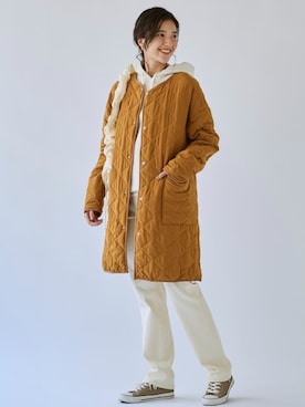 nissen Smile Modelsさん（レディース・167cm）の秋コーディネート