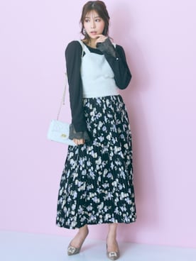 nissen Smile Modelsさん（レディース・167cm）の夏コーディネート