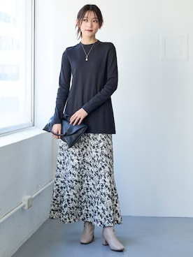 nissen Smile Modelsさん（レディース・170cm）の冬コーディネート