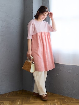 nissen Smile Modelsさん（レディース・160cm）の春コーディネート