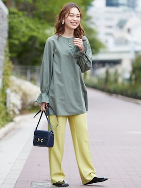 nissen Smile Modelsさん（レディース・167cm）の夏コーディネート