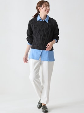 nissen Smile Modelsさん（レディース・165cm）の秋コーディネート