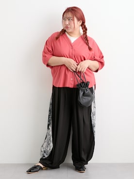 nissen Smile Modelsさん（レディース・155cm）の夏コーディネート