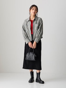 nissen Smile Modelsさん（レディース・170cm）の秋コーディネート