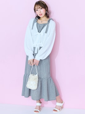 nissen Smile Modelsさん（レディース・162cm）の春コーディネート