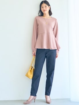 nissen Smile Modelsさん（レディース・168cm）の秋コーディネート